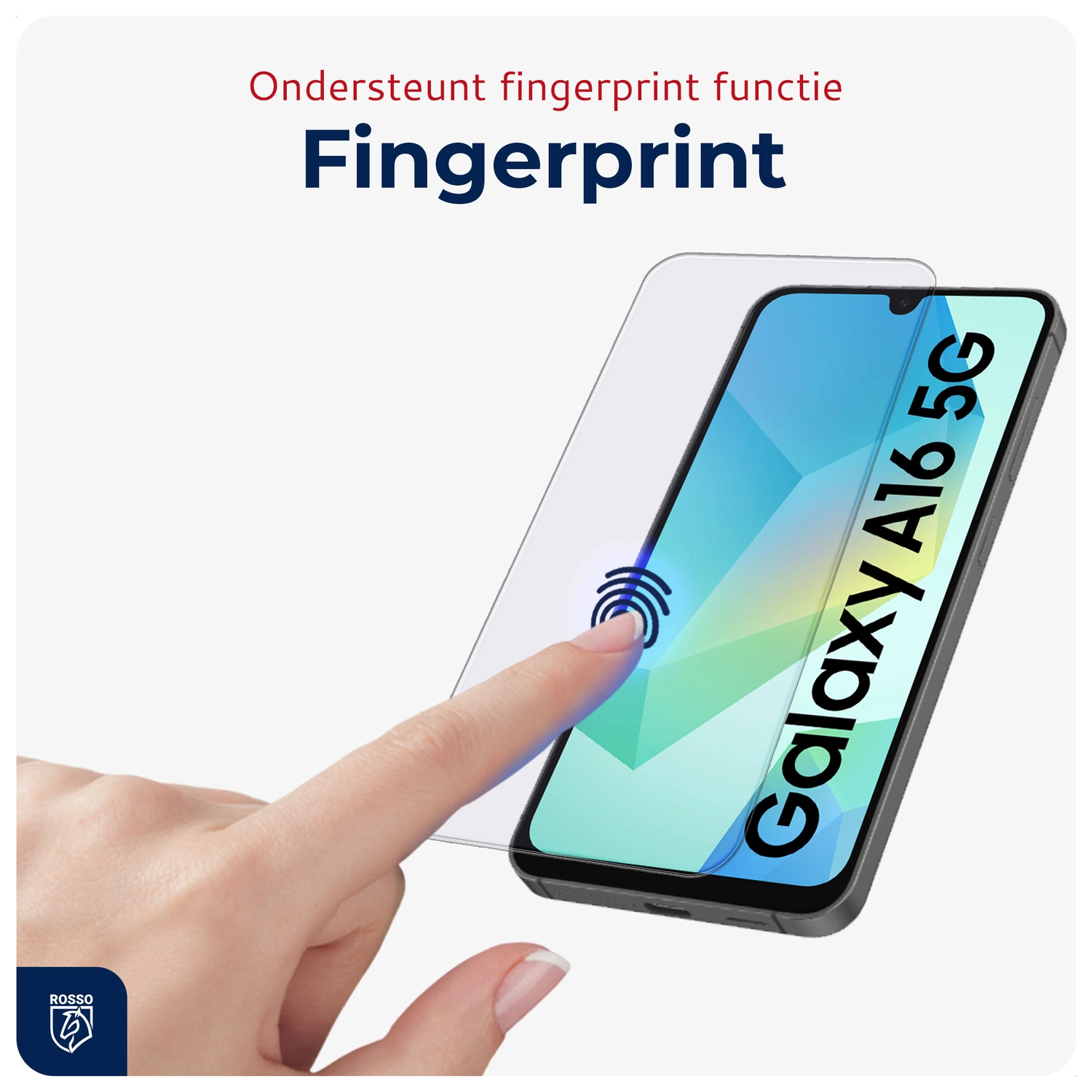 Rosso Samsung Galaxy A16 Tempered Glass met Installatietray (2-Pack) afbeelding 2