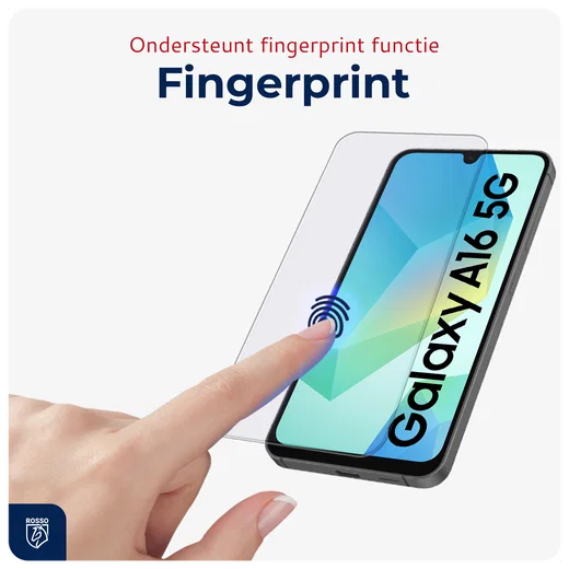Rosso Samsung Galaxy A16 Tempered Glass met Installatietray (2-Pack) afbeelding 2