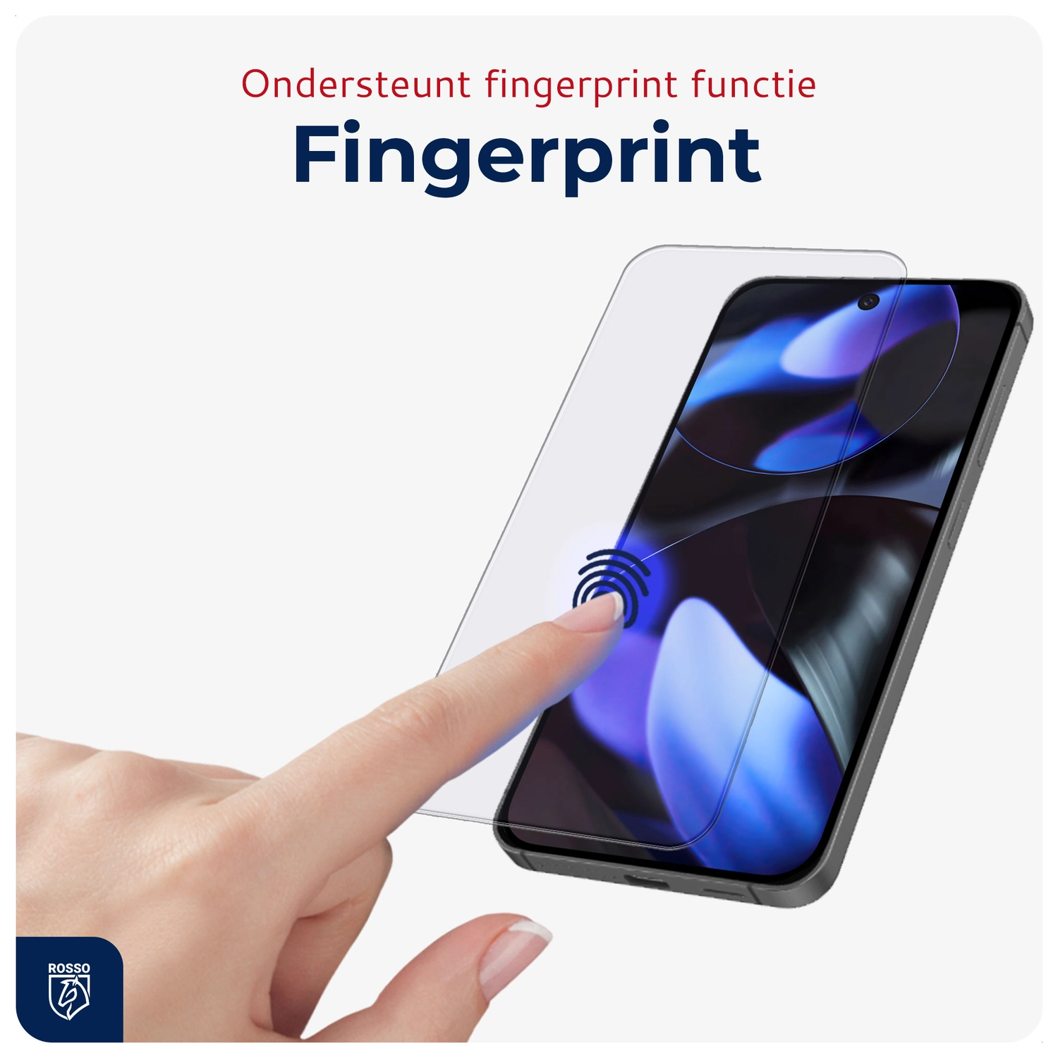 Rosso Google Pixel 10 (Pro) / 9 (Pro) Tempered Glass met Installatietray 2-Pack afbeelding 2