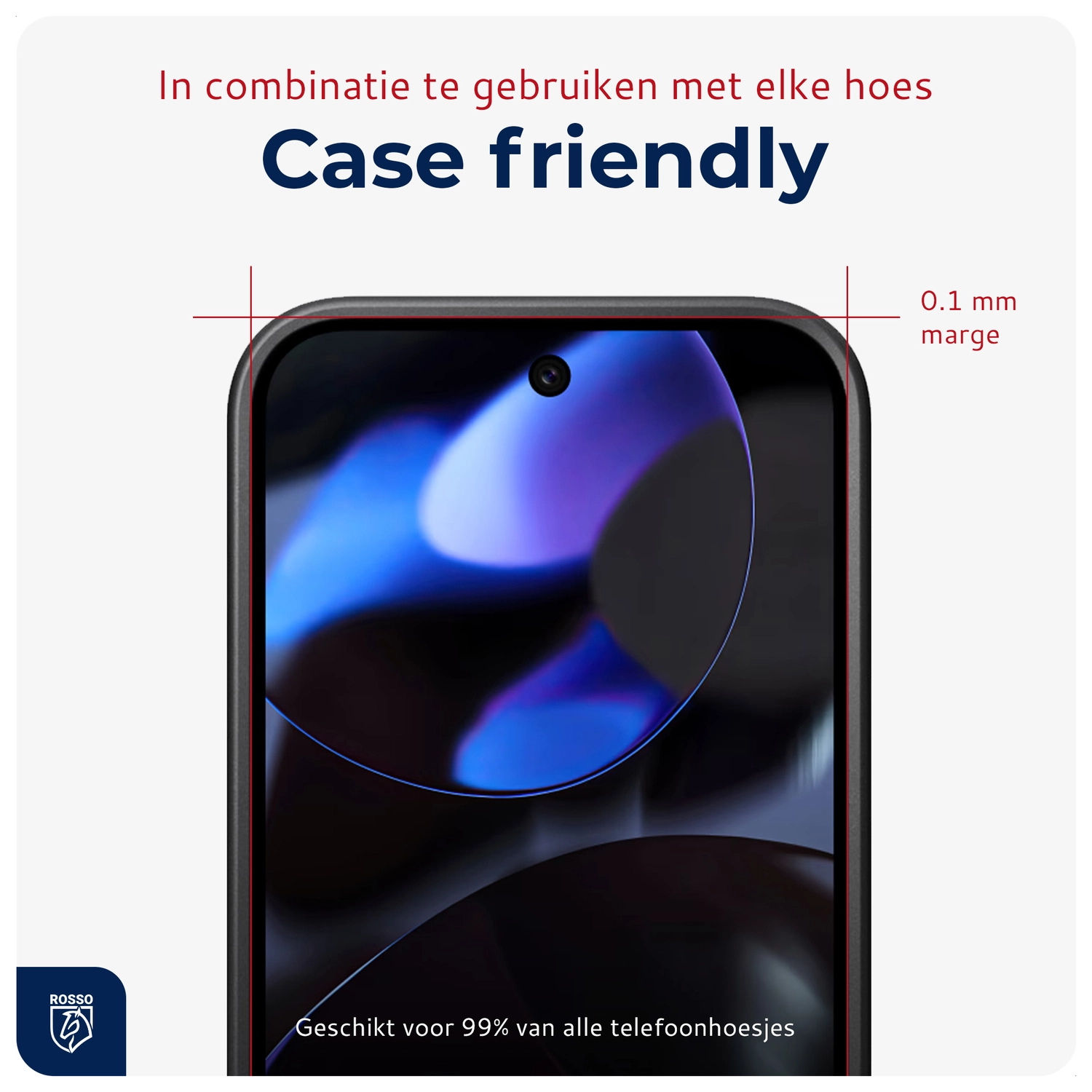 Rosso Google Pixel 10 (Pro) / 9 (Pro) Tempered Glass met Installatietray 2-Pack afbeelding 6