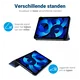 Xiaomi Redmi Pad 2 Hoes Tri-Fold Book Case met Standaard Sterren Nacht afbeelding 5