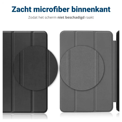 Xiaomi Redmi Pad 2 Hoes Tri-Fold Book Case met Standaard Sterren Nacht afbeelding 9