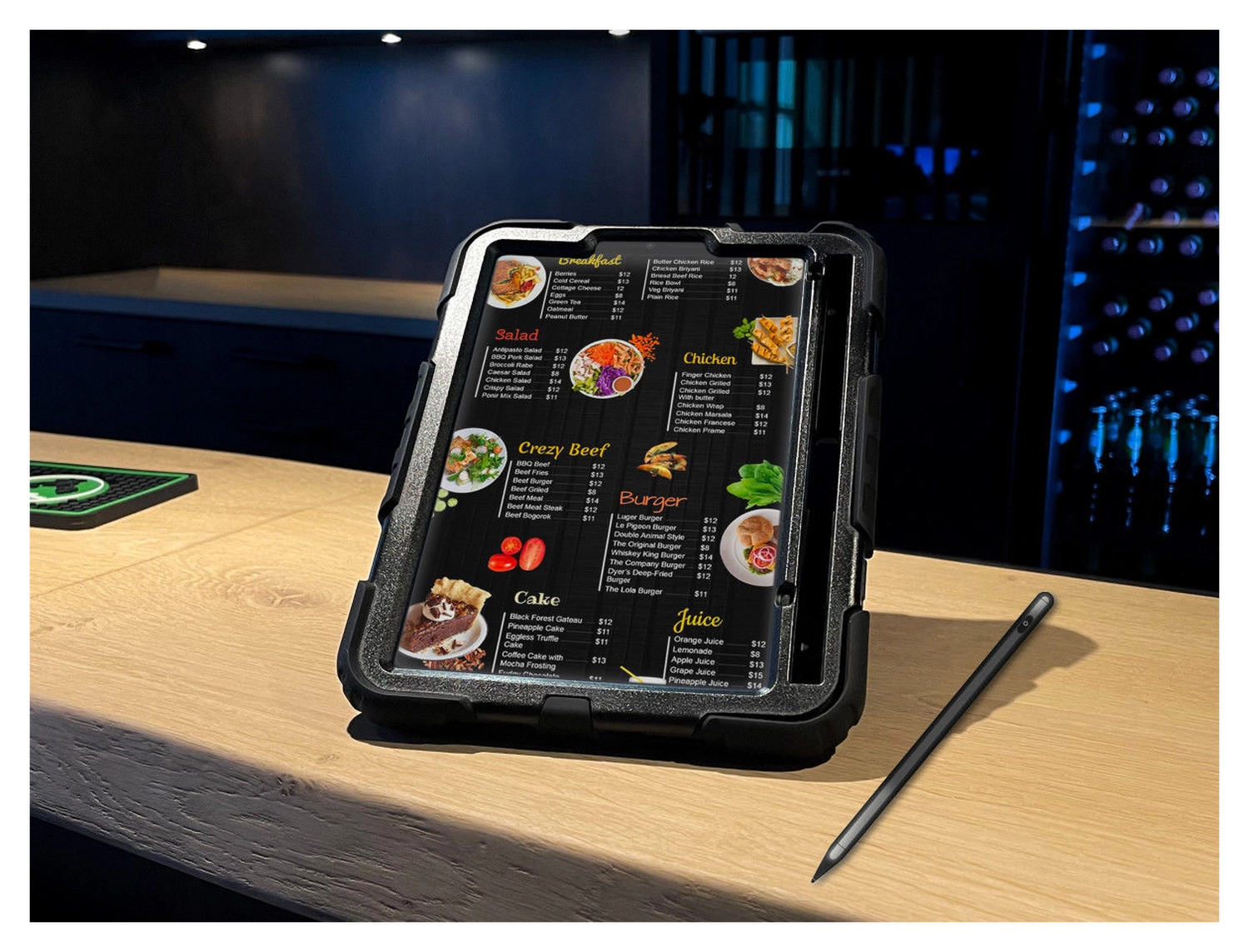 Lenovo Tab One Hoes met Ingebouwde Screen Protector en Handriem Zwart afbeelding 15
