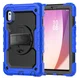 Lenovo Tab One Hoes met Ingebouwde Screen Protector en Handriem Blauw afbeelding 17
