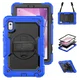 Lenovo Tab One Hoes met Ingebouwde Screen Protector en Handriem Blauw afbeelding 2