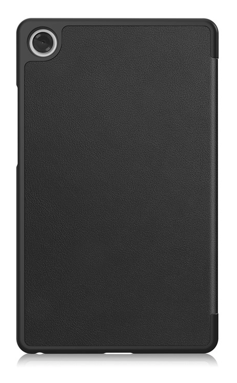 Lenovo Tab One Hoes Tri-Fold Book Case met Standaard Zwart afbeelding 10