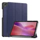 Lenovo Tab One Hoes Tri-Fold Book Case met Standaard Blauw afbeelding 1