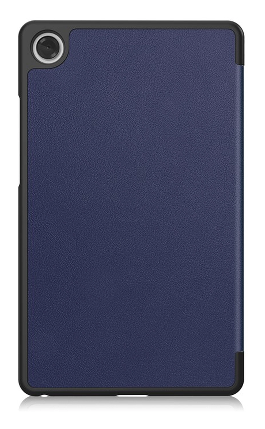 Lenovo Tab One Hoes Tri-Fold Book Case met Standaard Blauw afbeelding 10