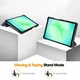 Lenovo Tab One Hoes Tri-Fold Book Case met Standaard Sterrennacht afbeelding 2