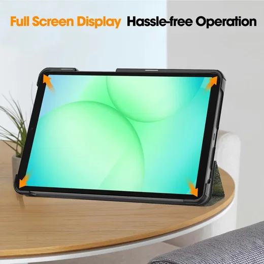 Lenovo Tab One Hoes Tri-Fold Book Case met Standaard Sterrennacht afbeelding 3