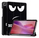 Lenovo Tab One Hoes Tri-Fold Book Case met Standaard Touch