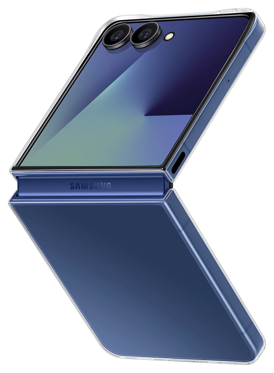 Origineel Samsung Galaxy Z Flip 7 Hoesje Clear Case Transparant afbeelding 1