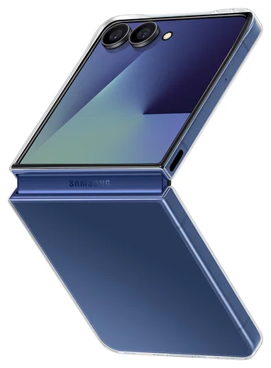 Origineel Samsung Galaxy Z Flip 7 Hoesje Clear Case Transparant afbeelding 1