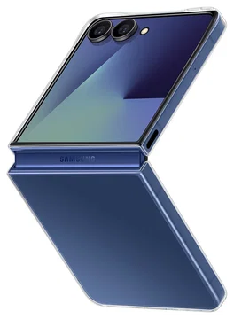 Origineel Samsung Galaxy Z Flip 7 Hoesje Clear Case Transparant