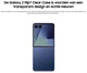 Origineel Samsung Galaxy Z Flip 7 Hoesje Clear Case Transparant afbeelding 4