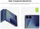 Origineel Samsung Galaxy Z Flip 7 Hoesje Clear Case Transparant afbeelding 5