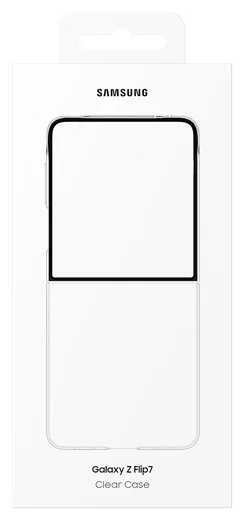 Origineel Samsung Galaxy Z Flip 7 Hoesje Clear Case Transparant afbeelding 9