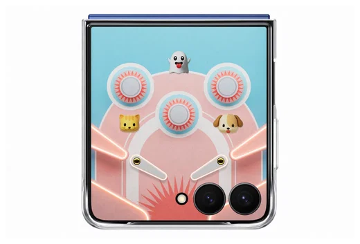 Origineel Samsung Galaxy Z Flip 7 Hoesje FlipSuit Case Transparant afbeelding 4
