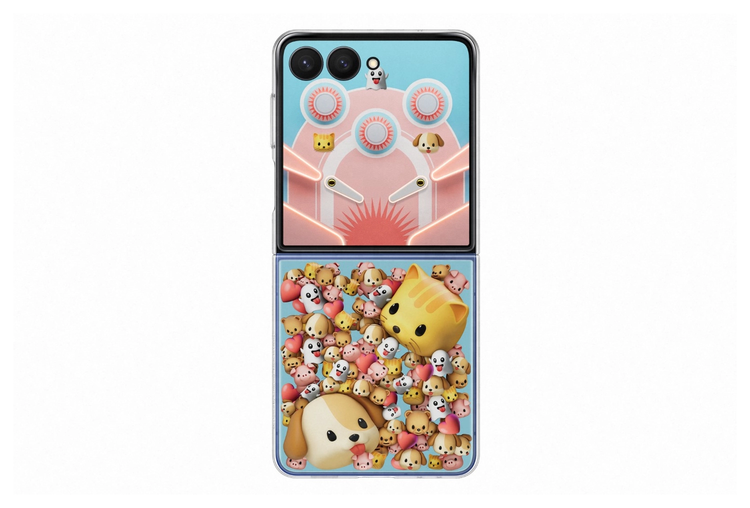 Origineel Samsung Galaxy Z Flip 7 Hoesje FlipSuit Case Transparant afbeelding 8