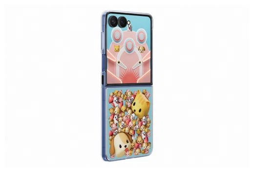 Origineel Samsung Galaxy Z Flip 7 Hoesje FlipSuit Case Transparant afbeelding 2