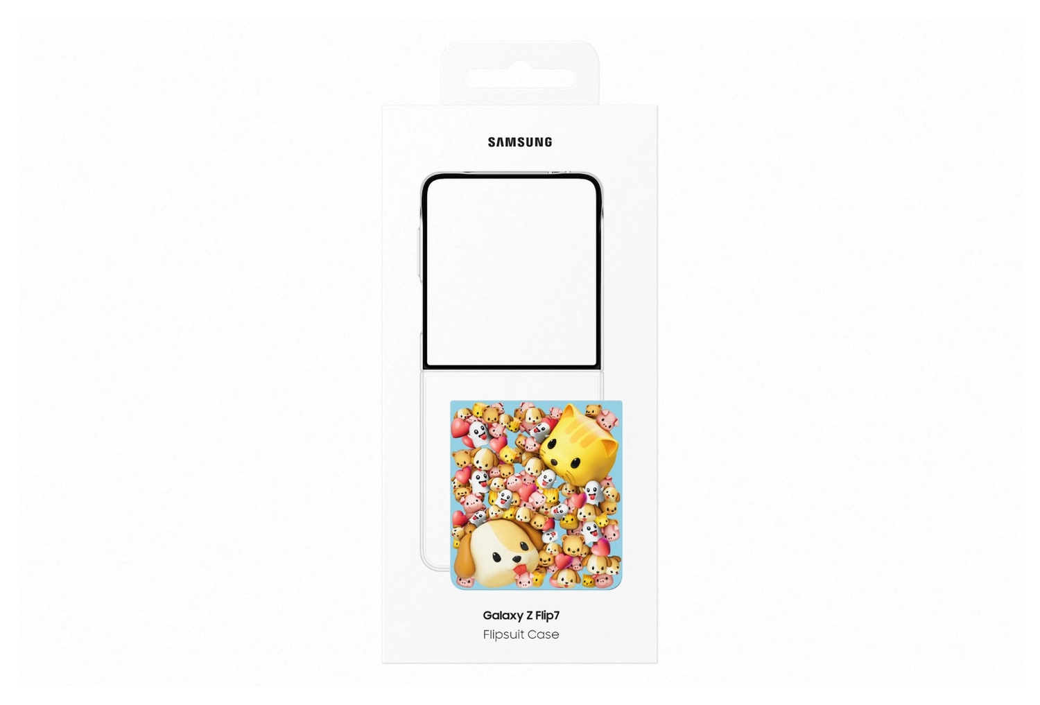 Origineel Samsung Galaxy Z Flip 7 Hoesje FlipSuit Case Transparant afbeelding 7