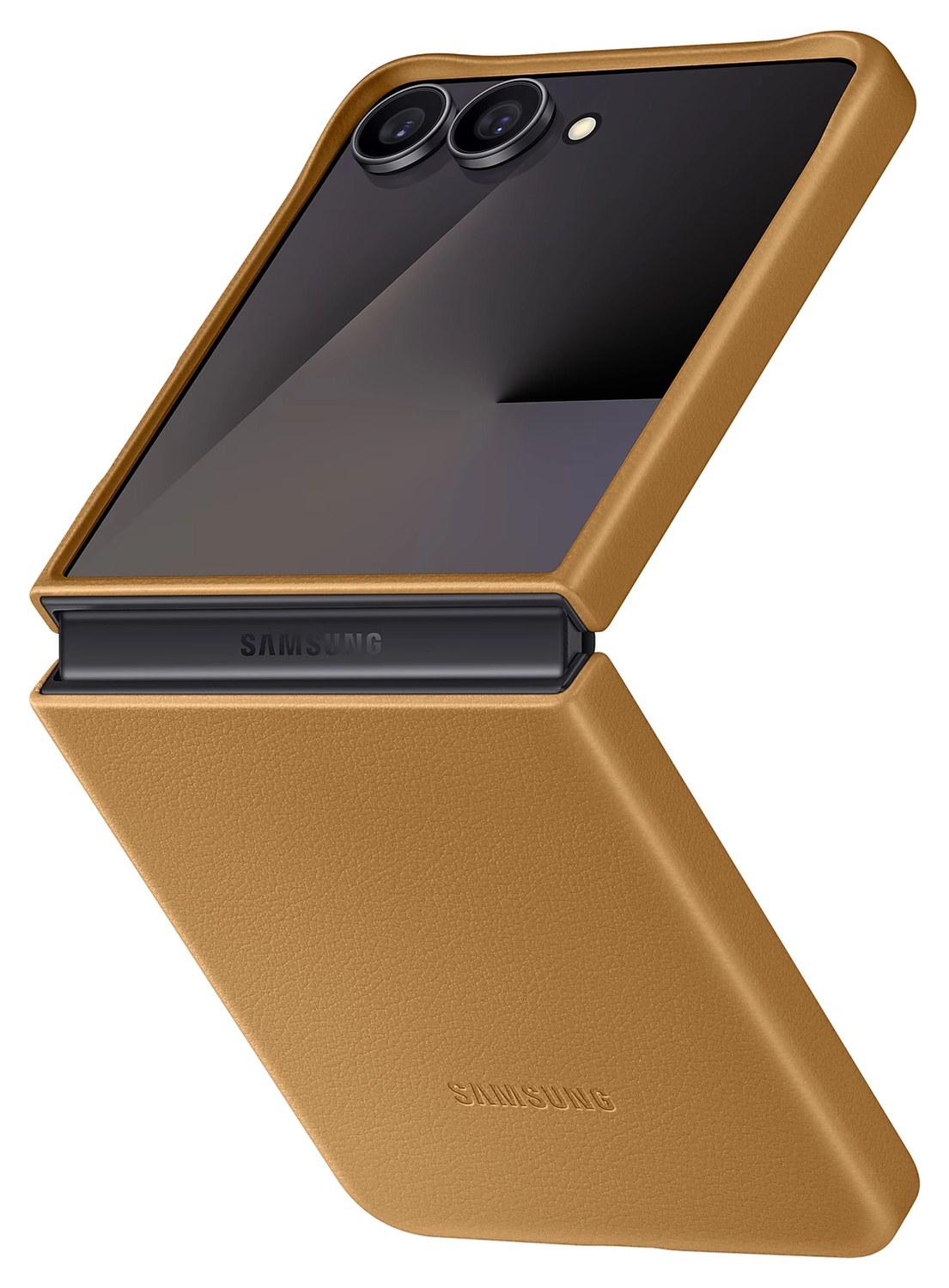 Origineel Samsung Galaxy Z Flip 7 Hoesje KindSuit Case Bruin afbeelding 1