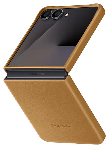 Origineel Samsung Galaxy Z Flip 7 Hoesje KindSuit Case Bruin afbeelding 1
