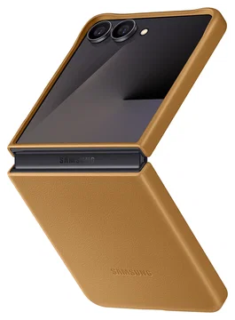 Origineel Samsung Galaxy Z Flip 7 Hoesje KindSuit Case Bruin
