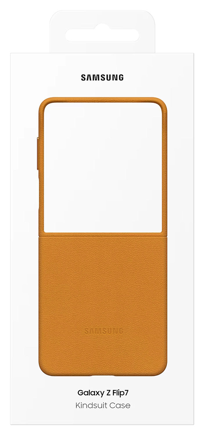 Origineel Samsung Galaxy Z Flip 7 Hoesje KindSuit Case Bruin afbeelding 7