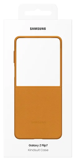 Origineel Samsung Galaxy Z Flip 7 Hoesje KindSuit Case Bruin afbeelding 7