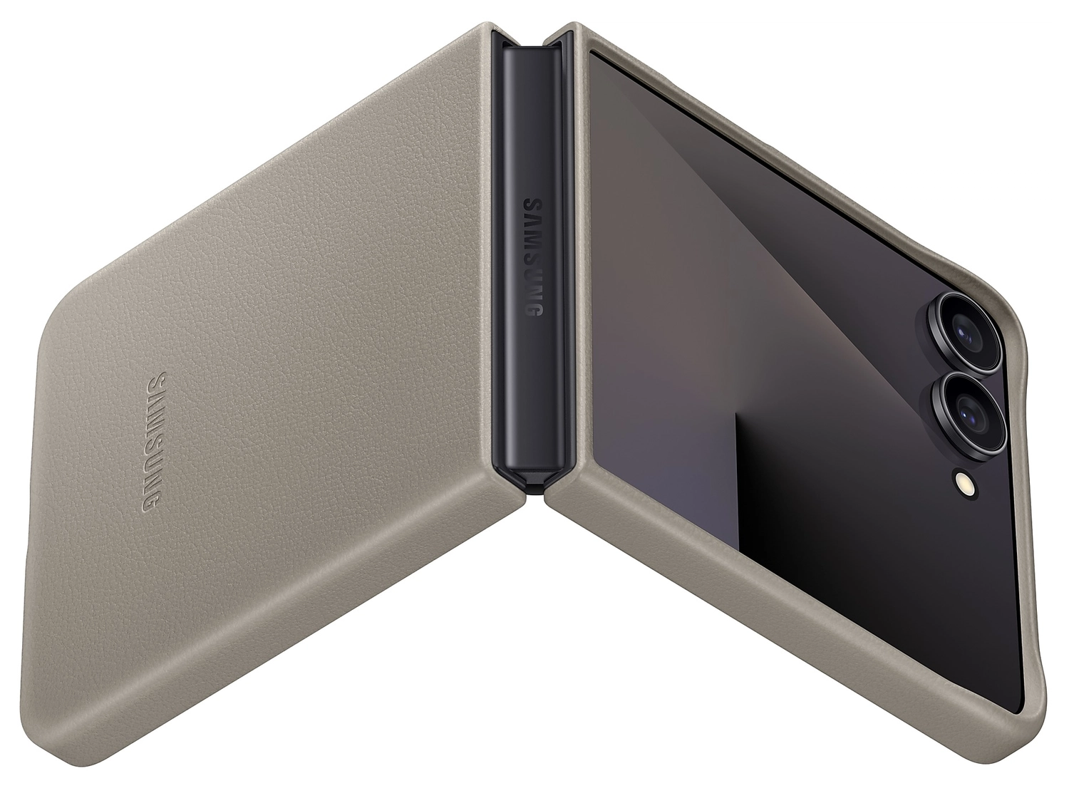 Origineel Samsung Galaxy Z Flip 7 Hoesje KindSuit Case Grijs afbeelding 6