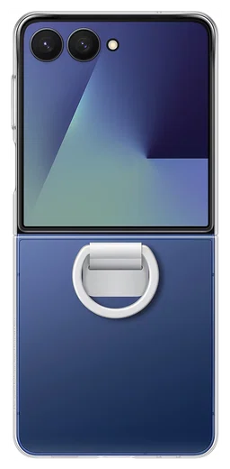 Origineel Samsung Galaxy Z Flip 7 Hoesje Clear Ring Case Transparant afbeelding 10