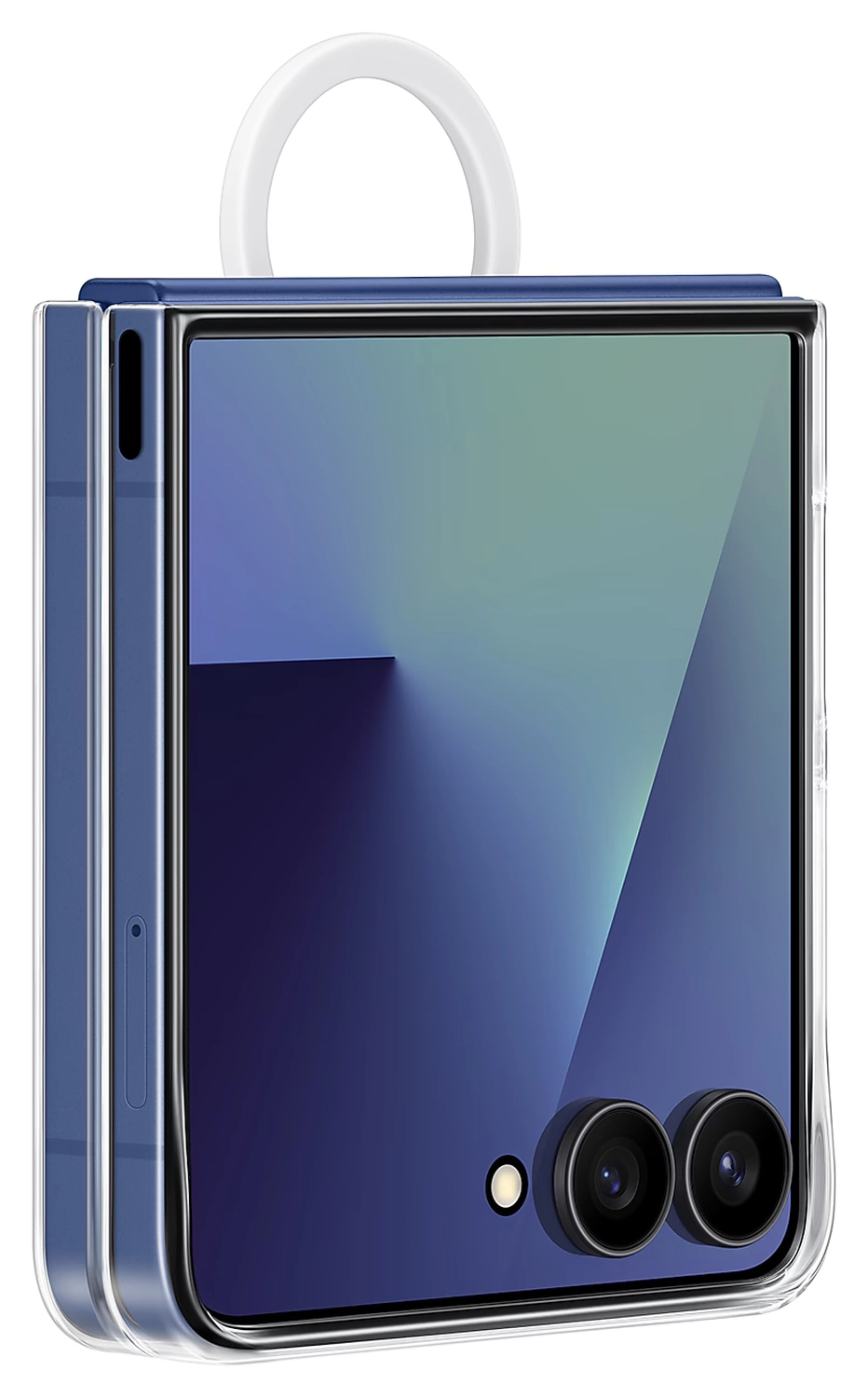 Origineel Samsung Galaxy Z Flip 7 Hoesje Clear Ring Case Transparant afbeelding 7