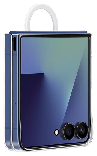 Origineel Samsung Galaxy Z Flip 7 Hoesje Clear Ring Case Transparant afbeelding 7