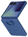 Origineel Samsung Galaxy Z Flip 7 Hoesje Ring Case Siliconen Blauw