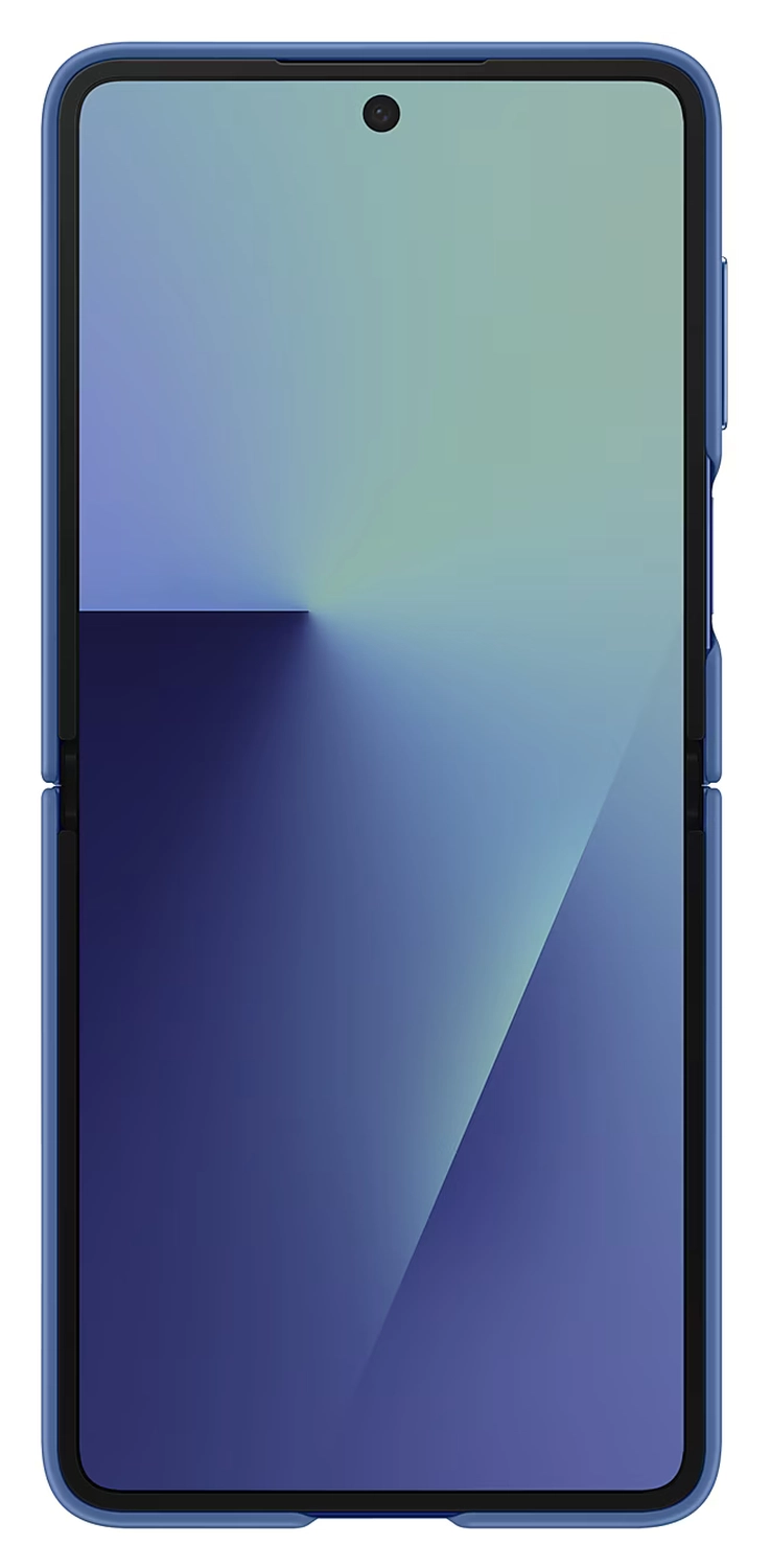Origineel Samsung Galaxy Z Flip 7 Hoesje Ring Case Siliconen Blauw afbeelding 11