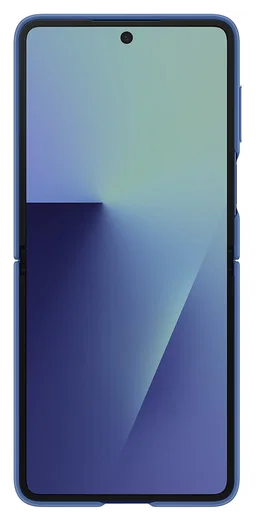 Origineel Samsung Galaxy Z Flip 7 Hoesje Ring Case Siliconen Blauw afbeelding 11