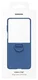 Origineel Samsung Galaxy Z Flip 7 Hoesje Ring Case Siliconen Blauw afbeelding 8
