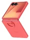 Origineel Samsung Galaxy Z Flip 7 Hoesje Ring Case Siliconen Rood afbeelding 1