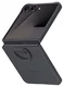 Origineel Samsung Galaxy Z Flip 7 Hoesje Ring Case Siliconen Zwart