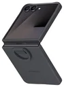 Origineel Samsung Galaxy Z Flip 7 Hoesje Ring Case Siliconen Zwart