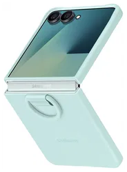 Origineel Samsung Galaxy Z Flip 7 Hoesje Ring Case Siliconen Mint afbeelding
