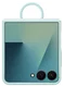 Origineel Samsung Galaxy Z Flip 7 Hoesje Ring Case Siliconen Mint afbeelding 2