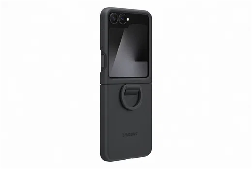Origineel Samsung Galaxy Z Flip 7 FE Hoesje Silicone Case Back Cover Zwart afbeelding 1