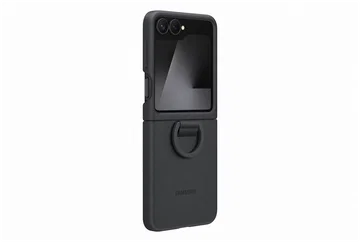 Origineel Samsung Galaxy Z Flip 7 FE Hoesje Silicone Case Back Cover Zwart