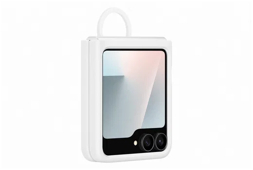 Origineel Samsung Galaxy Z Flip 7 FE / 6 Hoesje Silicone Case Back Cover Wit afbeelding 8