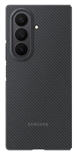 Origineel Samsung Galaxy Z Fold 7 Hoesje Carbon Shield Case Zwart