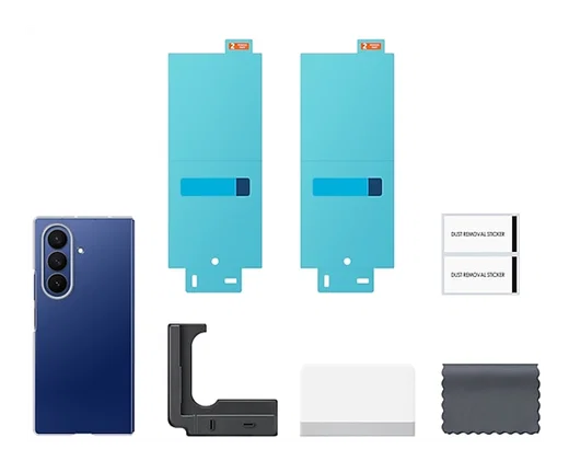 Origineel Samsung Galaxy Z Fold 7 Hoesje Clear Case Transparant afbeelding 8