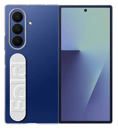 Origineel Samsung Galaxy Z Fold 7 Hoesje Clear Grip Case Transparent afbeelding 1