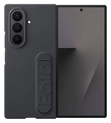 Origineel Samsung Galaxy Z Fold 7 Hoesje Silicone Case Back Cover Zwart afbeelding 1
